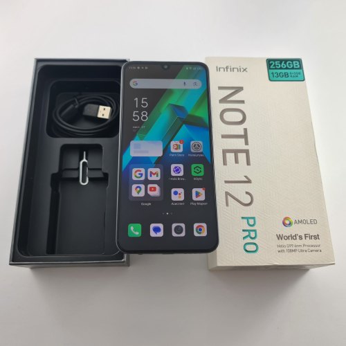 Смартфон Infinix Note 12 Pro (X676B) 8/256Gb Volcanic Grey USED **