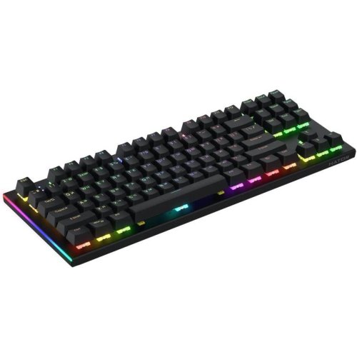 Клавіатура дротова, механічна HATOR Gravity TKL orange, чорна (HTK550UA)