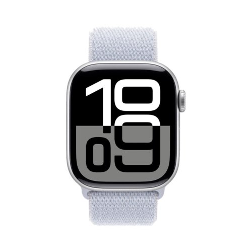 Смарт годинник Apple Watch Series 10 GPS 42mm Silver Aluminum Case with Blue Cloud Sport Loop **