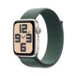 Смарт годинник Apple Watch SE 2 2024 GPS 40mm Starlight Aluminium Case with Lake Green Sport Loop **