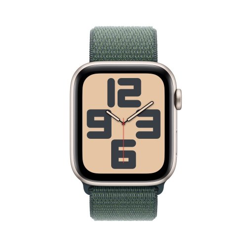 Смарт годинник Apple Watch SE 2 2024 GPS 40mm Starlight Aluminium Case with Lake Green Sport Loop **