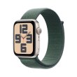 Смарт годинник Apple Watch SE 2 2024 GPS 44mm Starlight Aluminium Case with Lake Green Sport Loop **