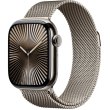 Смарт годинник Apple Watch Series 10 GPS + Cellular 42mm Natural Titanium Case with Natural Milanese Loop **