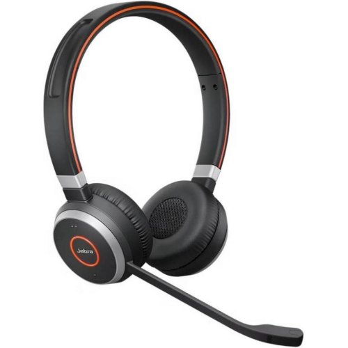 Гарнітура бездротова Jabra Evolve 65 SE MS Stereo Black (6599-833-309)