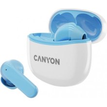 Навушники бездротові TWS Canyon TWS-5 Blue (CNS-TWS5BL)