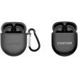 Навушники бездротові TWS Canyon TWS-6 Black (CNS-TWS6B)