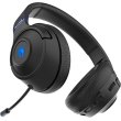 Навушники бездротові Sades SA-205 Whisper Black/Blue (sa205bkb)