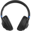 Навушники бездротові Sades SA-205 Whisper Black/Blue (sa205bkb)