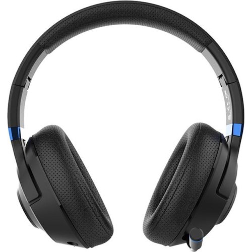 Навушники бездротові Sades SA-205 Whisper Black/Blue (sa205bkb)