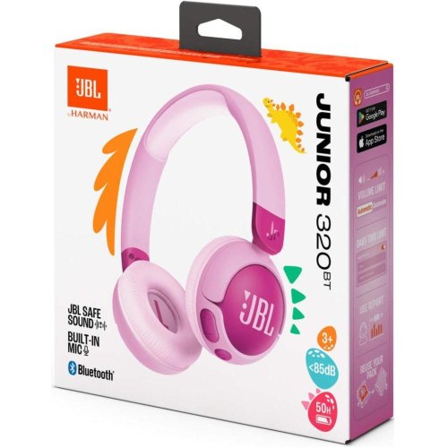 Навушники бездротові JBL JR320BT Purple (JBLJR320BTPUR)