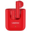 Навушники бездротові TWS Umidigi AirBuds U Red