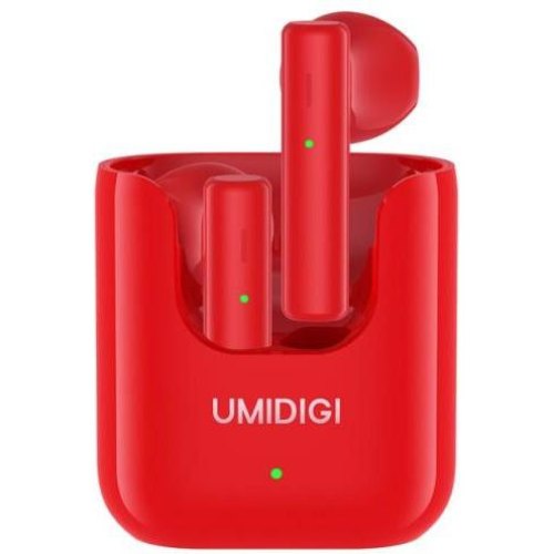 Навушники бездротові TWS Umidigi AirBuds U Red