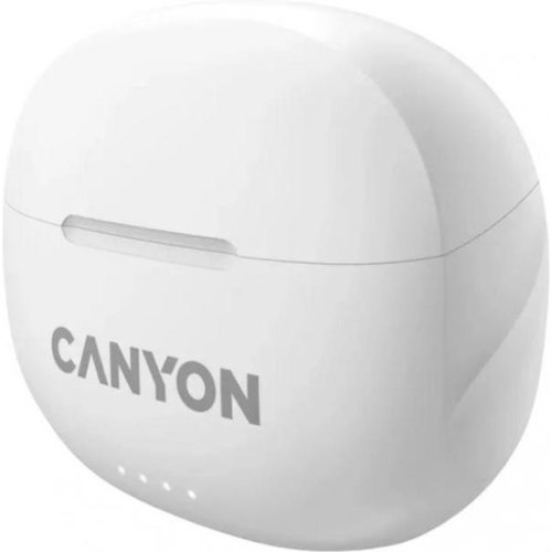 Навушники бездротові TWS Canyon TWS-8 ENC White (CNS-TWS8W)