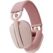 Гарнітура бездротова Logitech Zone Vibe 100 Wireless Rose (981-001224)
