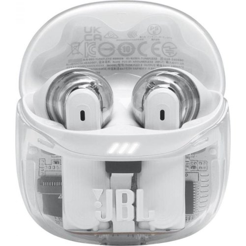 Навушники бездротові TWS JBL Tune Flex 2 Ghost White (JBLTFLEX2GWHT)