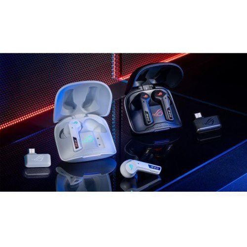 Навушники бездротові TWS Asus ROG Cetra True Wireless SpeedNova White (90YH03Y0-BTUA10)