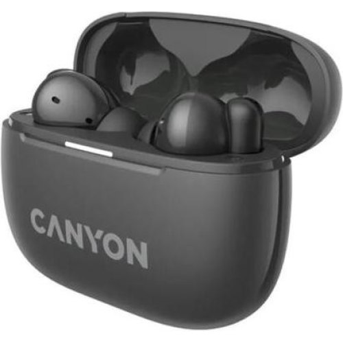 Навушники бездротові TWS Canyon OnGo TWS-10 ANC ENC Black (CNS-TWS10B)