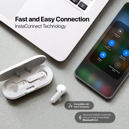 Навушники бездротові TWS Ttec AirBeat Icon White (2KM143IB)