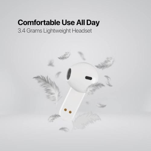 Навушники бездротові TWS Ttec AirBeat Icon White (2KM143IB)