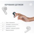 Навушники бездротові TWS Piko TWS-SimpleMe Black (1283126583438)