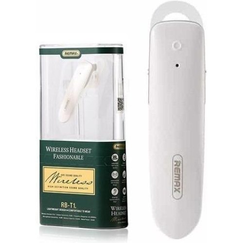 Bluetooth-гарнітура Remax RB-T1 White (6954851295457)