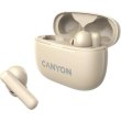 Навушники бездротові TWS Canyon OnGo TWS-10 ANC ENC Beige (CNS-TWS10BG)