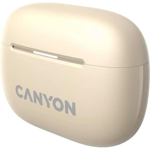 Навушники бездротові TWS Canyon OnGo TWS-10 ANC ENC Beige (CNS-TWS10BG)