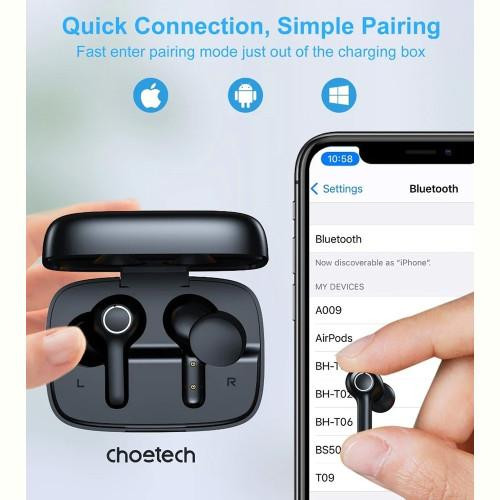 Навушники бездротові TWS Choetech BH-T06 bluetooth