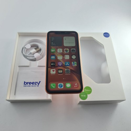 Смартфон iPhone XR 64GB Coral, Model A2105 USED **