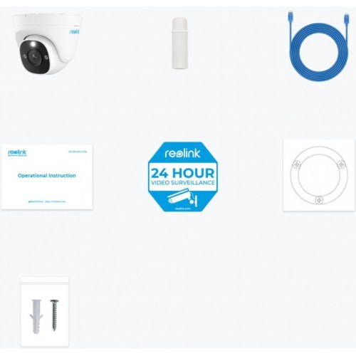 Камера відеоспостереження Reolink P344 2.8 mm (RLC-1224A 2.8 mm)