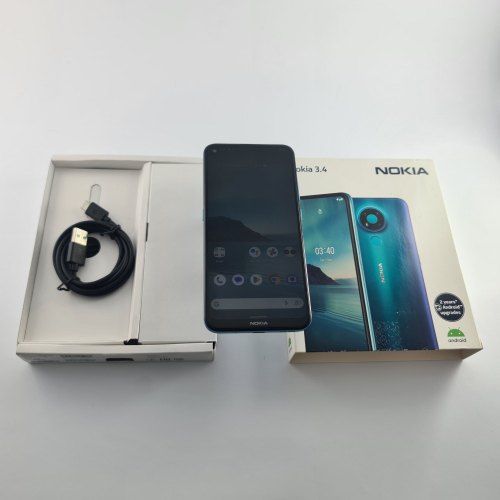 Смартфон Nokia 3.4 3/64Gb Blue (TA-1283) USED **