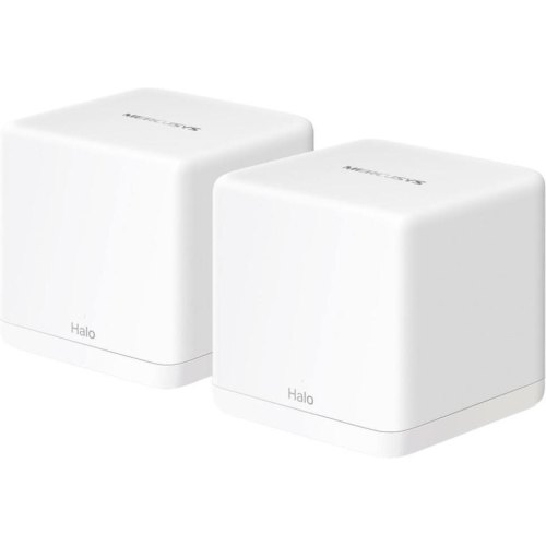 WiFi Mesh система Mercusys Halo H60X 2-pack, AX1500, 3хGE WAN/LAN, Beamforming, MU-MIMO, OFDMA