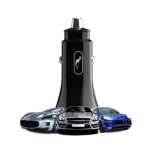 Автомобільний зарядний пристрій SkyDolphin SZ16, PD, QC3.0, Black (SDAZP-000090)