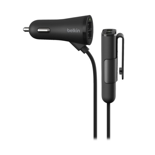 Автомобільний зарядний пристрій Belkin Road Rockstar USB Charger Black (F8M935bt06-BLK)