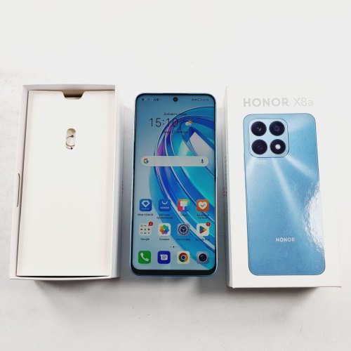 Смартфон Honor X8a 2022 6/128Gb Cyan Lake (CRT-LX1) USED **