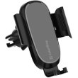 Автомобільний тримач з бездротовим зарядним пристроєм ColorWay Air Vent Car Wireless Charger 15W Black (CW-CHAW038Q-BK)