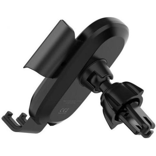 Автомобільний тримач з бездротовим зарядним пристроєм ColorWay Air Vent Car Wireless Charger 15W Black (CW-CHAW038Q-BK)