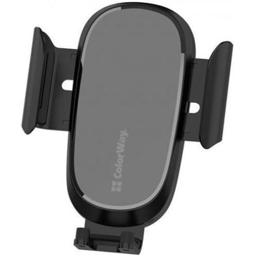 Автомобільний тримач з бездротовим зарядним пристроєм ColorWay Air Vent Car Wireless Charger 15W Black (CW-CHAW038Q-BK)