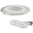 Бездротовий зарядний пристрій Remax RP-W3 Flying Sauce Wireless White (6954851284000)