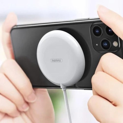 Бездротовий зарядний пристрій Remax RP-W14 Xiao Xiao Wireless White (6954851233015)