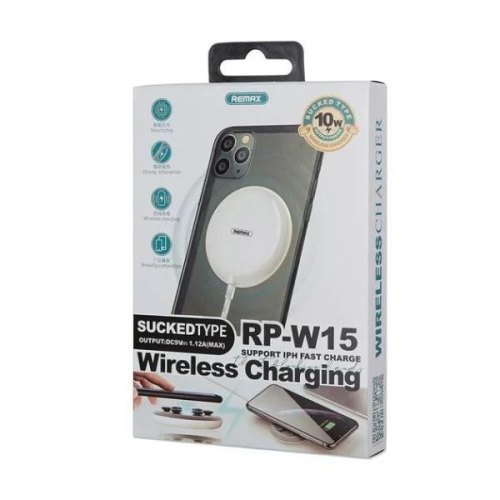 Бездротовий зарядний пристрій Remax RP-W14 Xiao Xiao Wireless White (6954851233015)