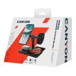 Бездротовий зарядний пристрій Canyon WS-404 15W 4in1 Black (CNS-WCS404B)