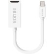 Адаптер Belkin mini DisplayPort - HDMI (M/F), 0.12м, White (F2CD078DSAPL)