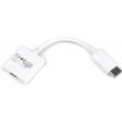 Адаптер Cablexpert DisplayPort - HDMI (M/F), 0.1м, White (A-DPM-HDMIF-002-W)