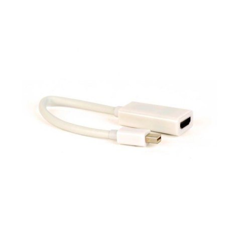 Адаптер Cablexpert mini DisplayPort - HDMI (M/F), 0.15м, White (A-mDPM-HDMIF-02-W)