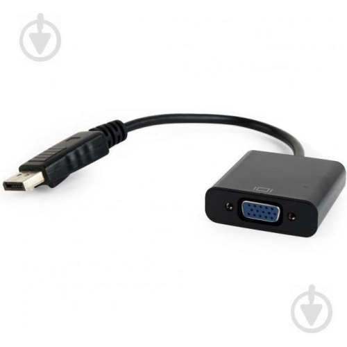Адаптер Cablexpert DisplayPort - VGA, 0.1м (AB-DPM-VGAF-02)