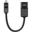 Адаптер Belkin mini DisplayPort - HDMI (M/F), 0.12м, Black (F2CD079bt)