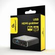 Адаптер Cablexpert HDMI - HDMI/USB/3.5мм (F/F), Black (UHG-4K2-01)