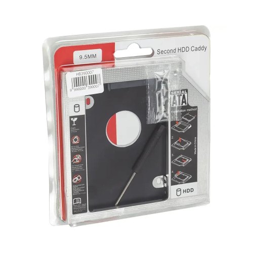 Кишеня внутрішня PowerPlant Caddy 2nd HDD 2.5 SATA (HB390007)
