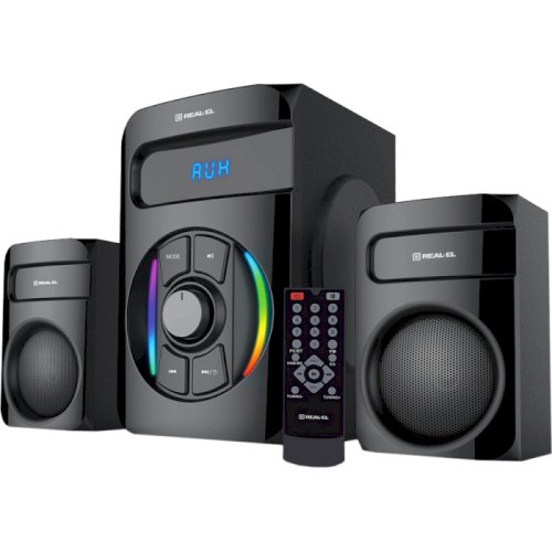 Акустична система 2.1 REAL-EL M-375 Black (EL121300011)